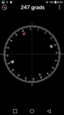 Mil & Grad Compass screenshot 3