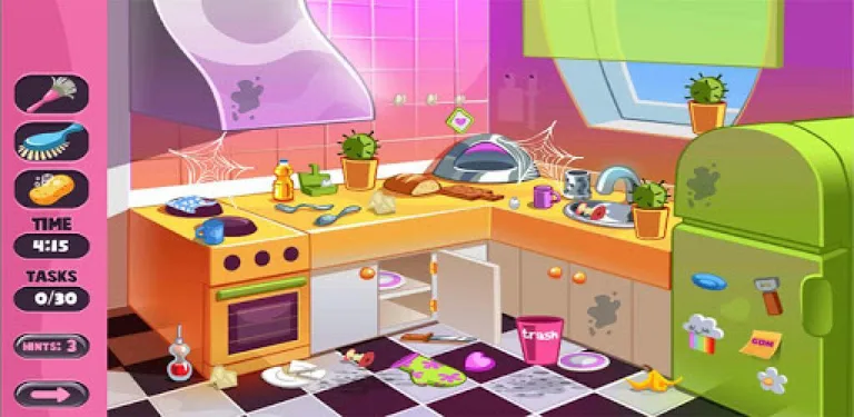 House cleaning Game cover image