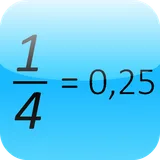 Fraction to Decimal icon