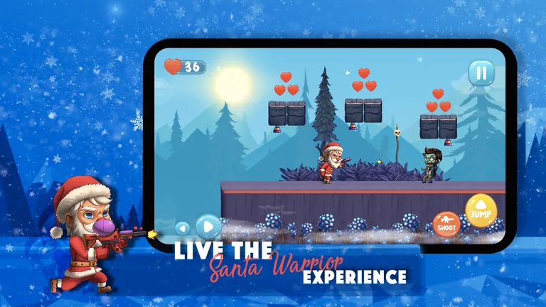 Santa Warrior - Return Of Zombies screenshot 4