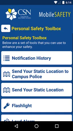 Mobile Safety - CSN screenshot 3