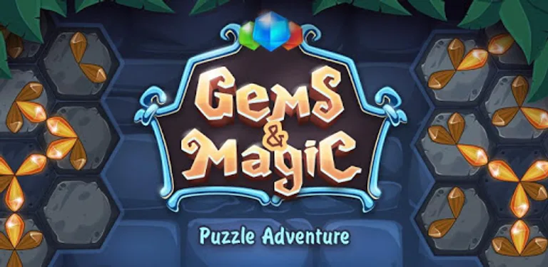 Gems & Magic adventure puzzle cover image