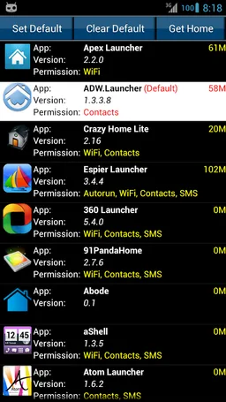 Home Switcher / Manager screenshot 1
