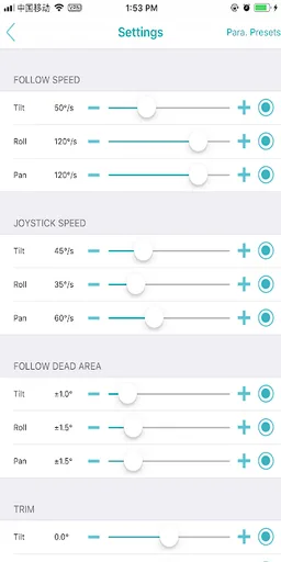 Hohem Gimbal screenshot 1