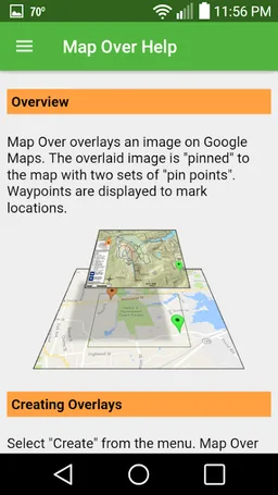 Map Over Pro - Navigate With Your Own Maps screenshot 4