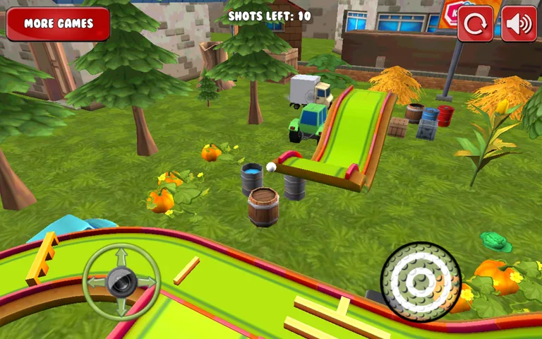 Mini Golf: Cartoon Farm screenshot 1