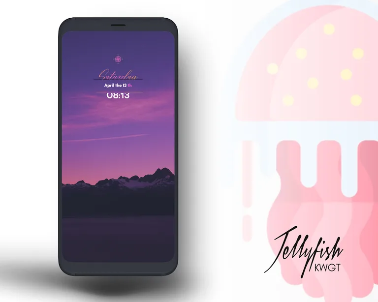 Jellyfish KWGT screenshot 3