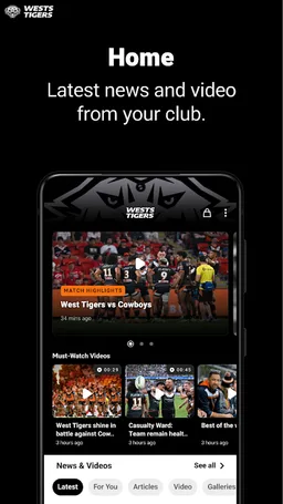 Wests Tigers screenshot 1