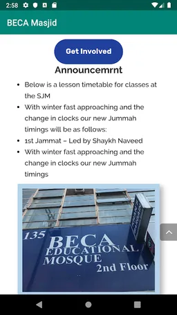 BECA Masjid screenshot 5
