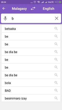 English To Malagasy Dictionary screenshot 3
