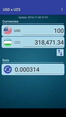 US Dollar to Uzbekistani Sum screenshot 3