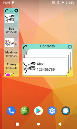Fast dial widget screenshot 6