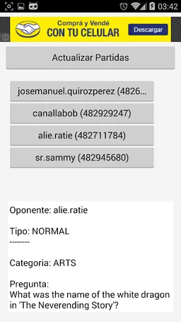 Answered screenshot 2