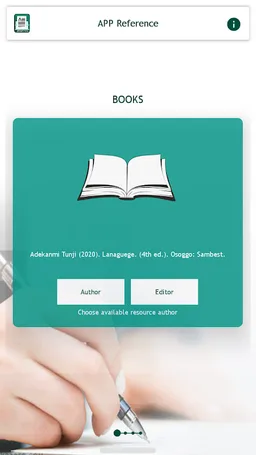 APP Reference screenshot 2