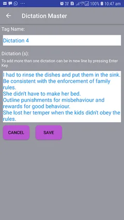 Dictation Master screenshot 2
