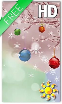 Christmas Balls Live Wallpaper screenshot 1