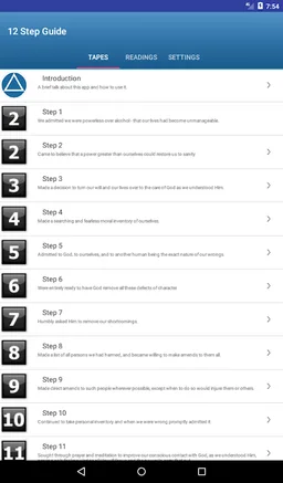 12 Step Guide - AA (Alcoholism) screenshot 12