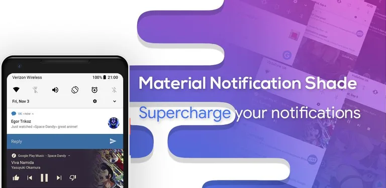 Material Notification Shade cover image