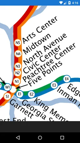 Marta  Map screenshot 1