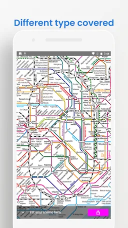 TOKYO OSAKA KYOTO TRAIN MAP screenshot 2