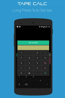 TapeCalc screenshot 4