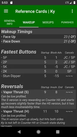 Guilty Gaps - AFGC Frame Data Applications! screenshot 3