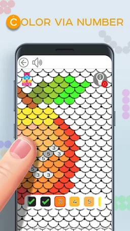 Sequin Simulator - Colors by Number screenshot 1