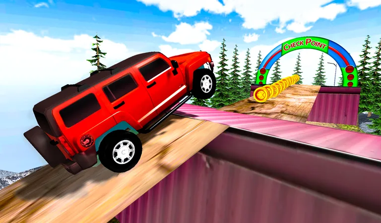 Off Road Jeep Race 3D screenshot 2