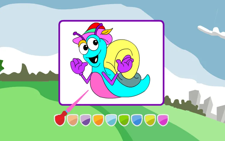 Coloring Peppy Snails screenshot 6