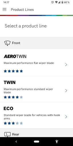 Bosch Wiper App screenshot 5