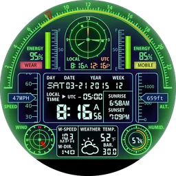 V08 WatchFace for Moto 360 screenshot 8