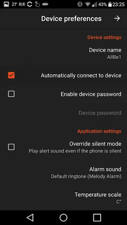 AllBe1- Long range Blue Tooth multi sensor screenshot 4