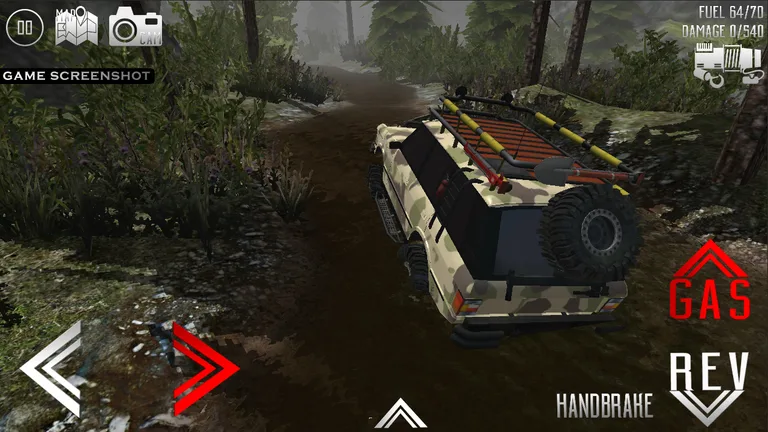 WHEELS IN MUD : OFF-ROAD 4x4 screenshot 4