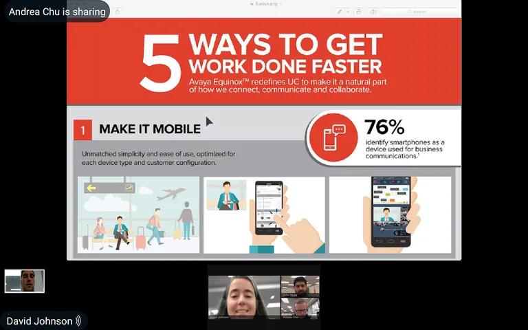Avaya Equinox screenshot 9