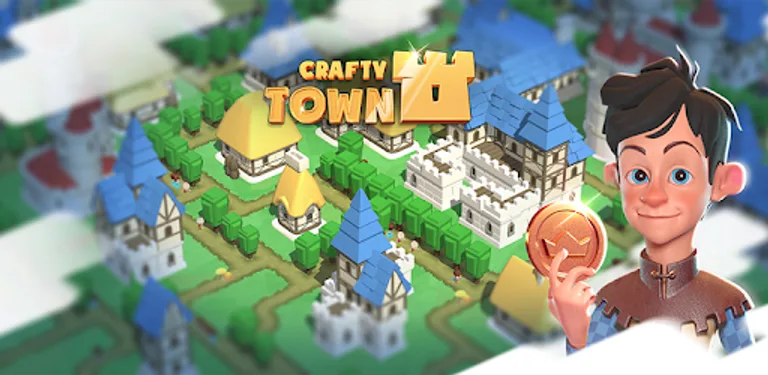 Crafty Town - Merge City Kingdom Builder cover image