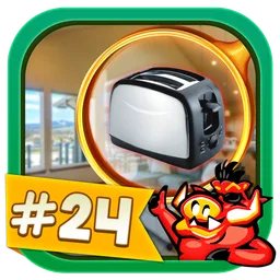 # 24 Hidden Objects Games Free New - Rent a House icon
