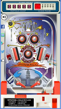 Atomic Arcade Pinball Free screenshot 2