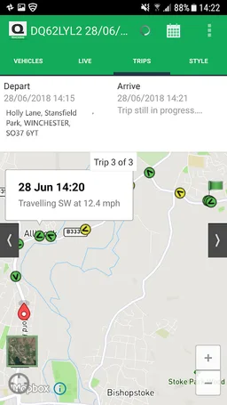 Quartix Vehicle Tracking screenshot 3