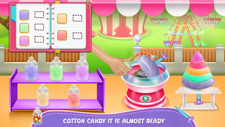 Colorful Cotton Candy screenshot 3