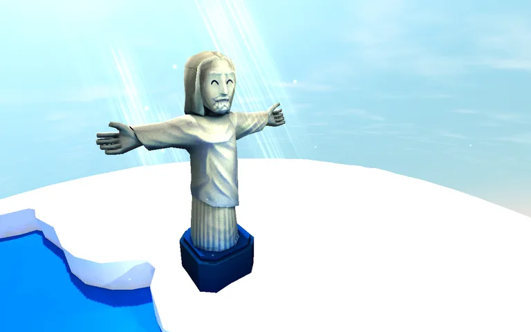 Christ The Redeemer Statue 3D screenshot 2