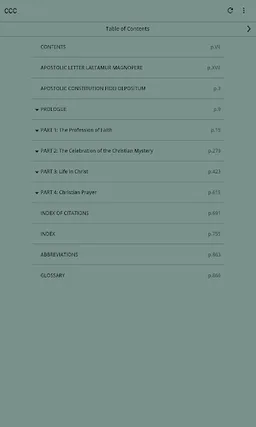 Catechism of the Catholic Church screenshot 1