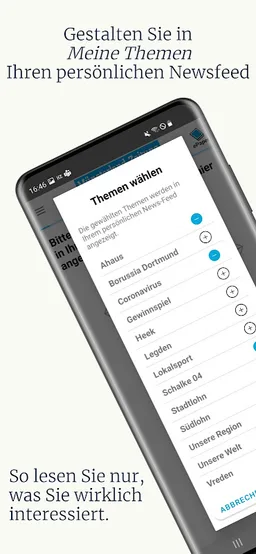 Münsterland Zeitung screenshot 12