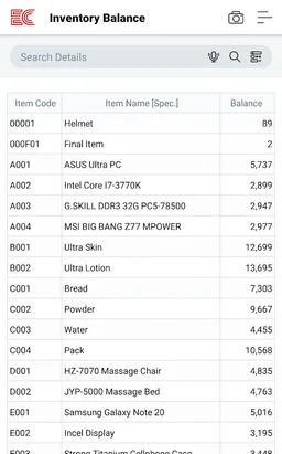 ECOUNT ERP screenshot 7
