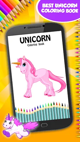 Unicorn Coloring Book screenshot 1