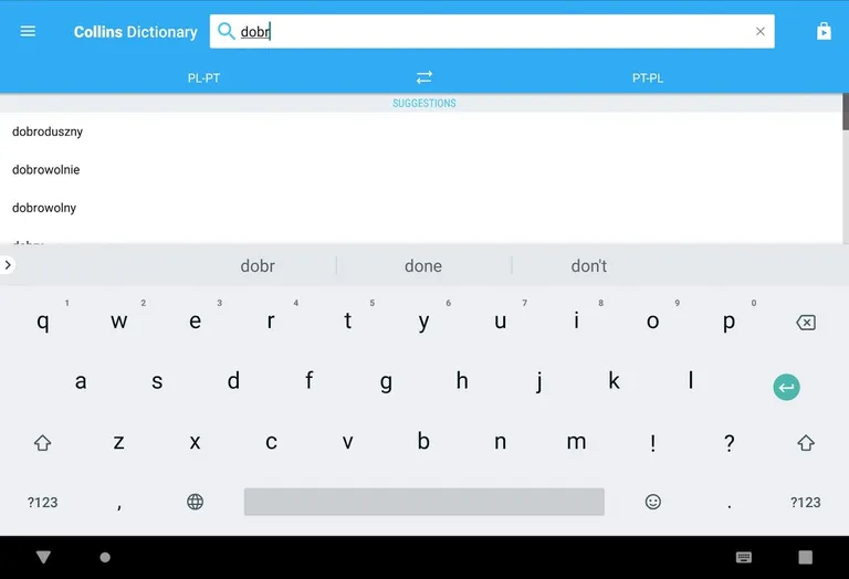 Collins Polish<>Portuguese Dictionary screenshot 12
