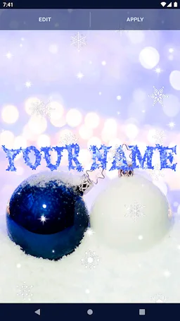 Winter Holiday Snow Wallpapers screenshot 2