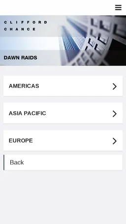 Clifford Chance - Dawn Raids screenshot 2