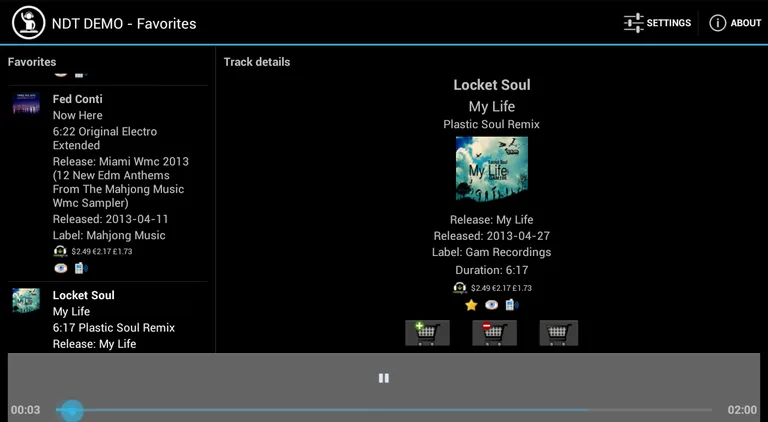 New Dance Tracks Demo screenshot 13