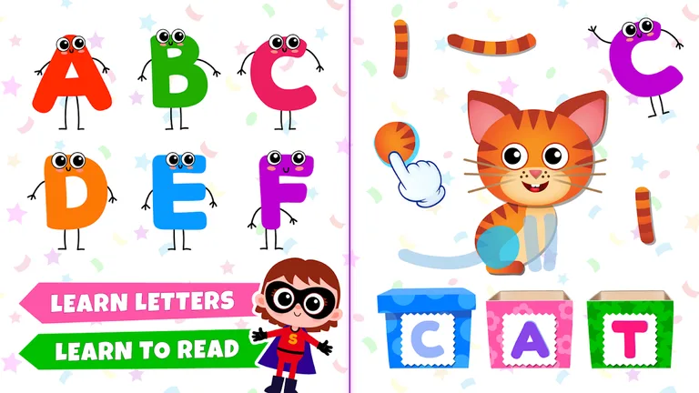 Learn Alphabet, Letter Writing screenshot 1