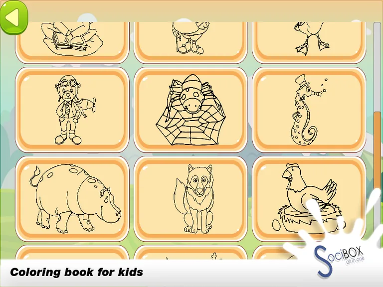 zoo coloring book screenshot 12